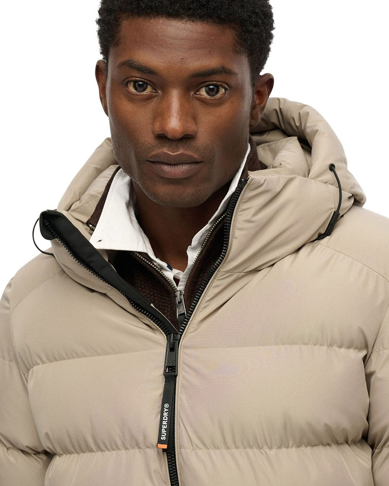 SUPERDRY & CO D1 SDSW HOODED SPORTS PUFFER JACKET ΜΠΟΥΦΑΝ ΑΝΔΡΙΚΟ - SD0APM5011905A000000