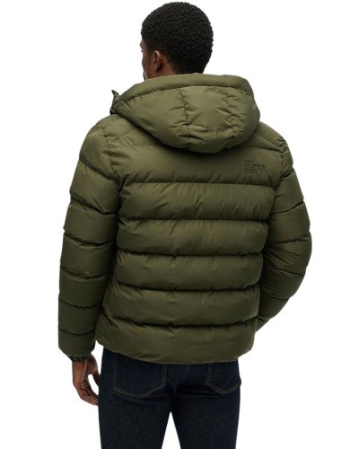 SUPERDRY & CO D1 SDSW HOODED SPORTS PUFFER JACKET ΜΠΟΥΦΑΝ ΑΝΔΡΙΚΟ - SD0APM5011905A000000