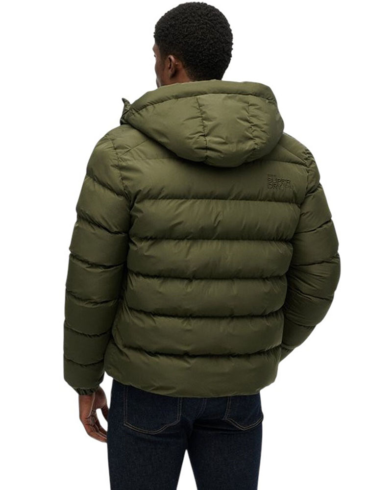 SUPERDRY & CO D1 SDSW HOODED SPORTS PUFFER JACKET ΜΠΟΥΦΑΝ ΑΝΔΡΙΚΟ - SD0APM5011905A000000