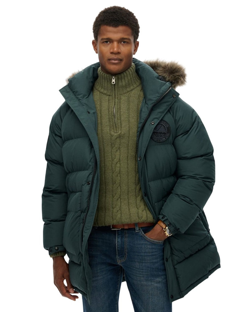 SUPERDRY & CO D2 OVIN EVEREST LONGLINE BAFFLED PARKA ΜΠΟΥΦΑΝ ΑΝΔΡΙΚΟ - SD0APM5012208A000000 SUPERDRY & CO D2 OVIN EVEREST LONGLINE BAFFLED PARKA ΜΠΟΥΦΑΝ ΑΝΔΡΙΚΟ - SD0APM5012208A000000