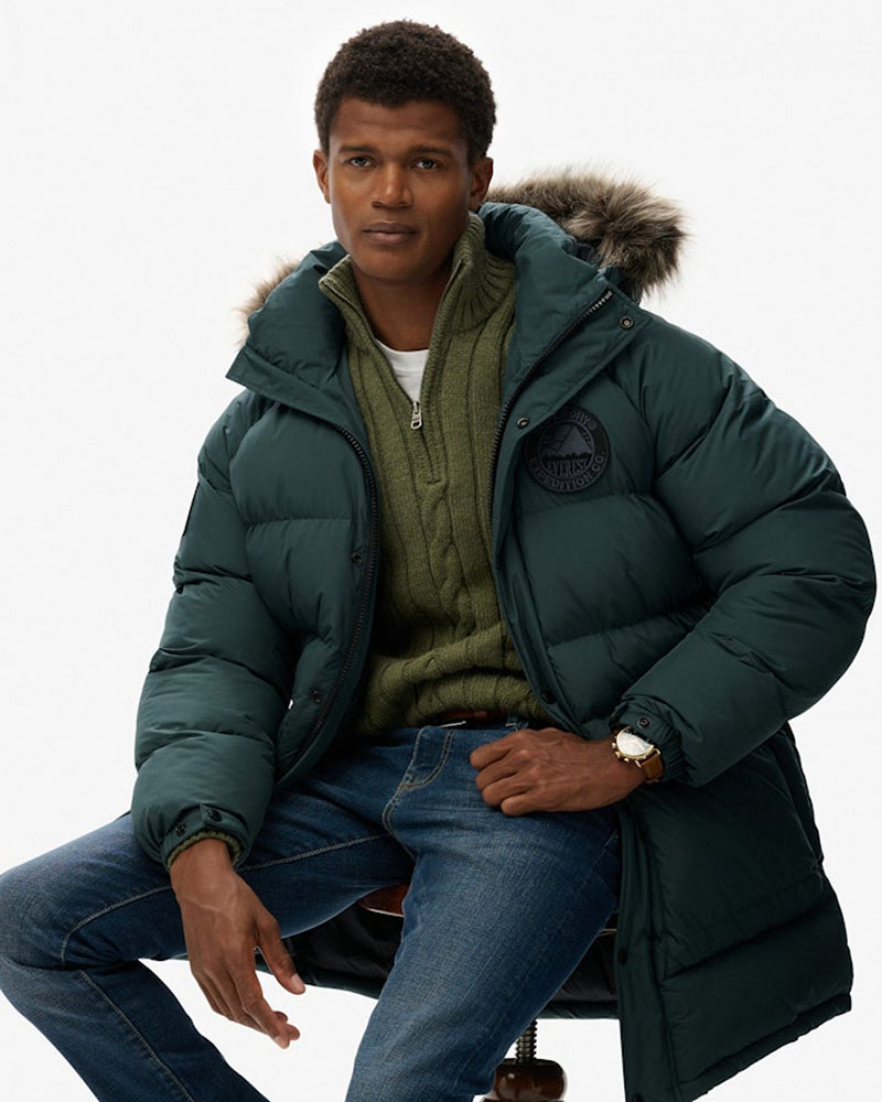 SUPERDRY & CO D2 OVIN EVEREST LONGLINE BAFFLED PARKA ΜΠΟΥΦΑΝ ΑΝΔΡΙΚΟ - SD0APM5012208A000000 SUPERDRY & CO D2 OVIN EVEREST LONGLINE BAFFLED PARKA ΜΠΟΥΦΑΝ ΑΝΔΡΙΚΟ - SD0APM5012208A000000