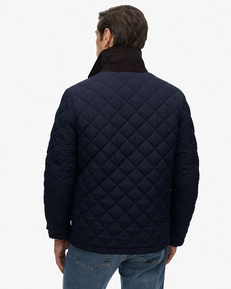 SUPERDRY & CO D3 STUD QUILTED ESTATE COACH JACKET ΜΠΟΥΦΑΝ ΑΝΔΡΙΚΟ - SD0APM5012270A000000