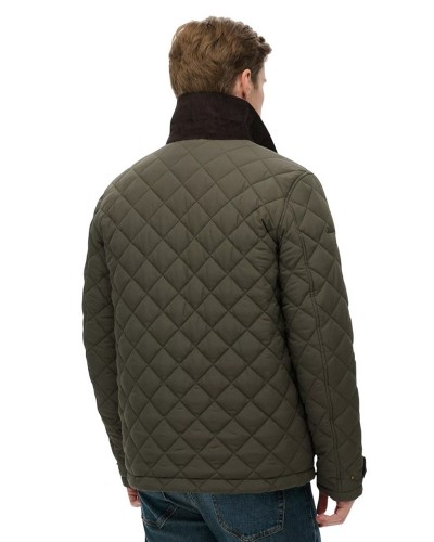 SUPERDRY & CO D3 STUD QUILTED ESTATE COACH JACKET ΜΠΟΥΦΑΝ ΑΝΔΡΙΚΟ - SD0APM5012270A000000