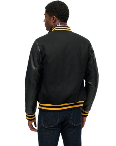 SUPERDRY D1 OVIN CLASSIC VARSITY BOMBER ΜΠΟΥΦΑΝ ΑΝΔΡΙΚΟ - SD0APM5012283A000000
