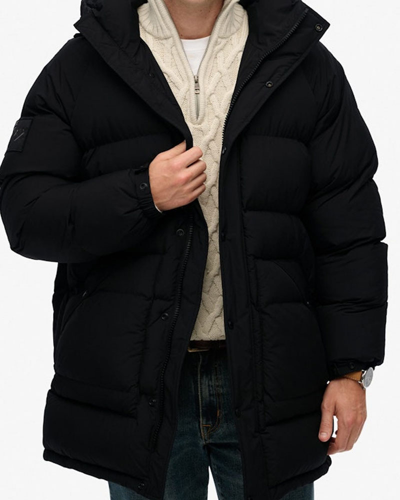 SUPERDRY & CO D2 OVIN XPD LONGLINE BAFFLE PARKA ΜΠΟΥΦΑΝ ΑΝΔΡΙΚΟ - SD0APM5012289A000000