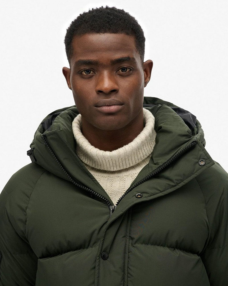 SUPERDRY & CO D2 OVIN XPD LONGLINE BAFFLE PARKA ΜΠΟΥΦΑΝ ΑΝΔΡΙΚΟ - SD0APM5012289A000000