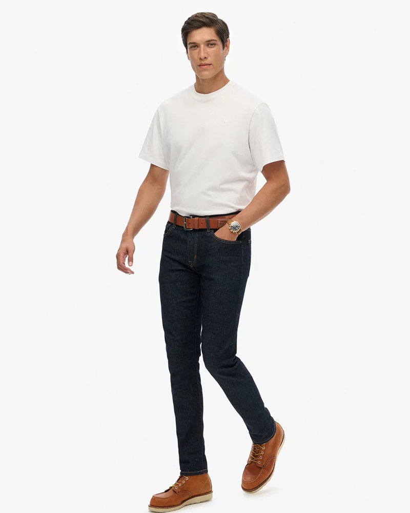 SUPERDRY & CO D1 OVIN VINTAGE SLIM JEAN ΠΑΝΤΕΛΟΝΙ ΑΝΔΡΙΚΟ - SD0APM7010888A000000