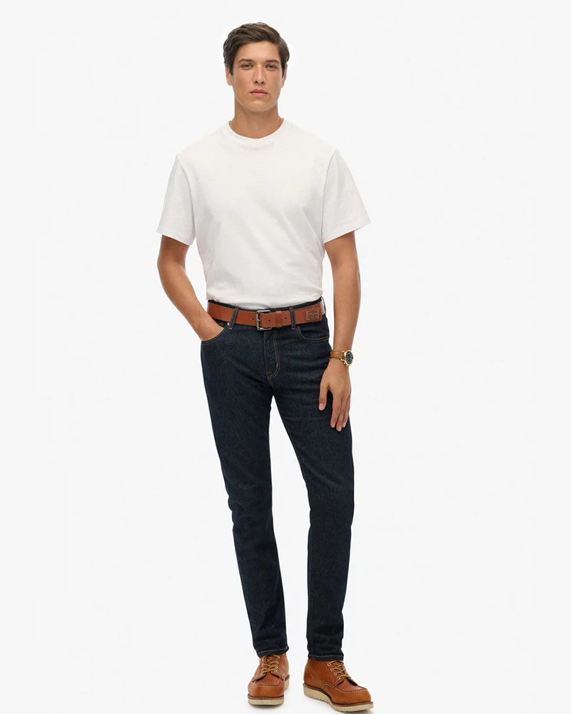 SUPERDRY & CO D1 OVIN VINTAGE SLIM JEAN ΠΑΝΤΕΛΟΝΙ ΑΝΔΡΙΚΟ - SD0APM7010888A000000