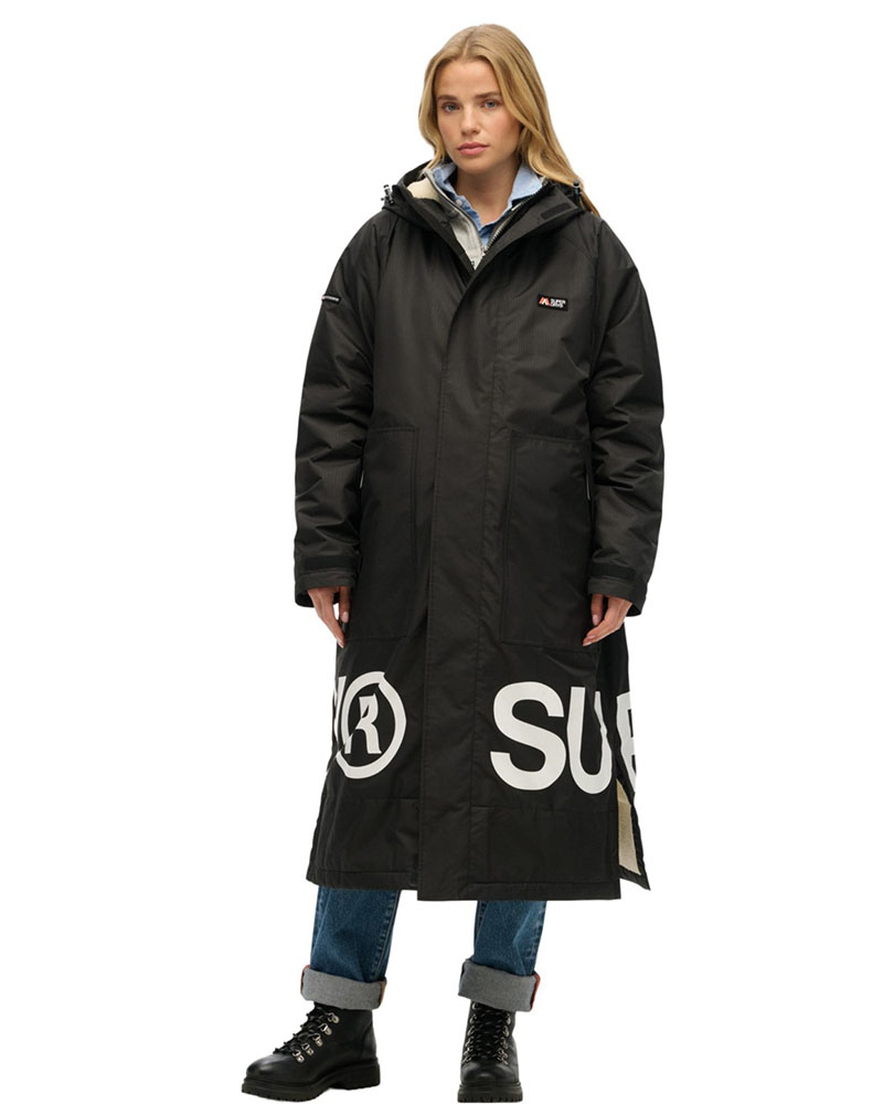 SUPERDRY & CO D3 SDSW WINDBREAKER CHANGING ROBE ΜΠΟΥΦΑΝ ΓΥΝΑΙΚΕΙΟ - SD0APW5016274A000000