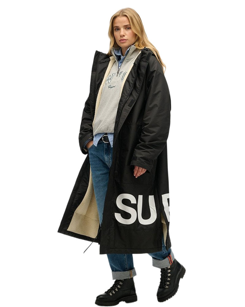 SUPERDRY & CO D3 SDSW WINDBREAKER CHANGING ROBE ΜΠΟΥΦΑΝ ΓΥΝΑΙΚΕΙΟ - SD0APW5016274A000000