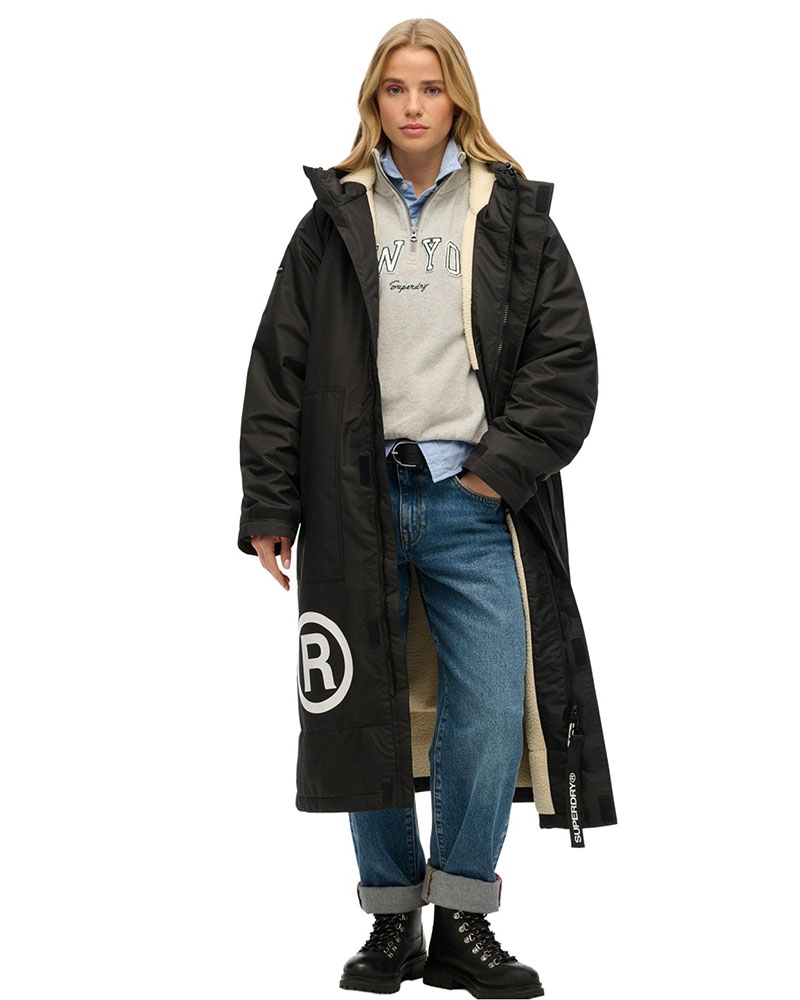 SUPERDRY & CO D3 SDSW WINDBREAKER CHANGING ROBE ΜΠΟΥΦΑΝ ΓΥΝΑΙΚΕΙΟ - SD0APW5016274A000000