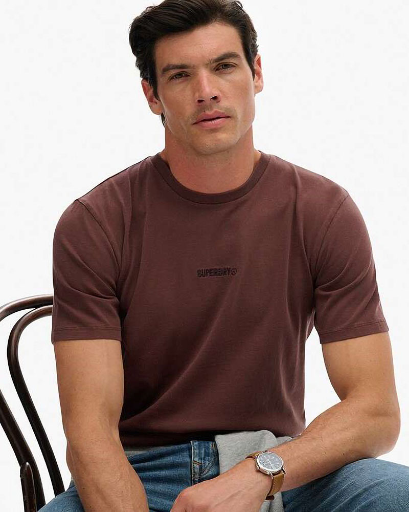 SUPERDRY & CO D1 SDSW MICRO LOGO T SHIRT ΜΠΛΟΥΖΑ ΑΝΔΡΙΚΟ - SD0APM1012131A000000