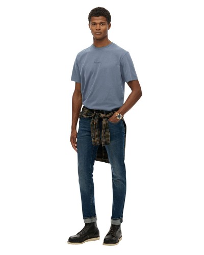 SUPERDRY & CO D1 SDSW MICRO LOGO T SHIRT ΜΠΛΟΥΖΑ ΑΝΔΡΙΚΟ - SD0APM1012131A000000