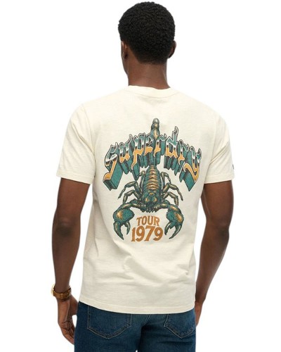 SUPERDRY D2 OVIN BIKER ROCK RELAXED TEE ΜΠΛΟΥΖΑ ΑΝΔΡΙΚΟ - SD0APM1012250A000000
