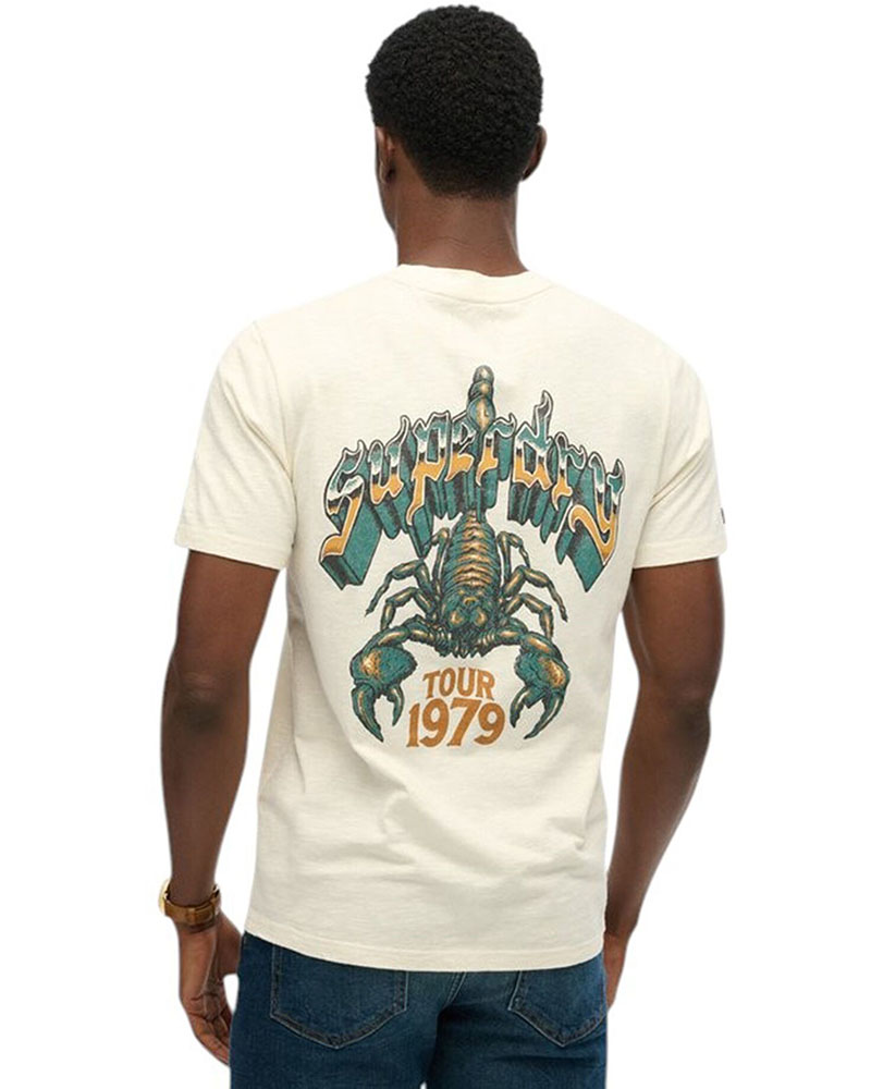 SUPERDRY D2 OVIN BIKER ROCK RELAXED TEE ΜΠΛΟΥΖΑ ΑΝΔΡΙΚΟ - SD0APM1012250A000000