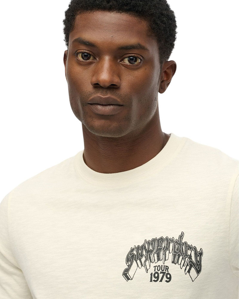 SUPERDRY D2 OVIN BIKER ROCK RELAXED TEE ΜΠΛΟΥΖΑ ΑΝΔΡΙΚΟ - SD0APM1012250A000000