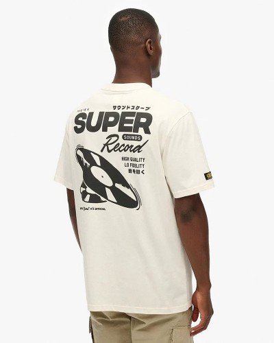 SUPERDRY D1 OVIN RECORD LABEL OVERSIZED TEE ΜΠΛΟΥΖΑ ΑΝΔΡΙΚΟ - SD0APM1012252A000000 SUPERDRY D1 OVIN RECORD LABEL OVERSIZED TEE ΜΠΛΟΥΖΑ ΑΝΔΡΙΚΟ - SD0APM1012252A000000