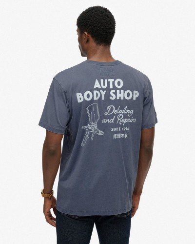 SUPERDRY & CO D1 OVIN TRADE TOOLS OVERSIZED TEE ΜΠΛΟΥΖΑ ΑΝΔΡΙΚΟ - SD0APM1012263A000000