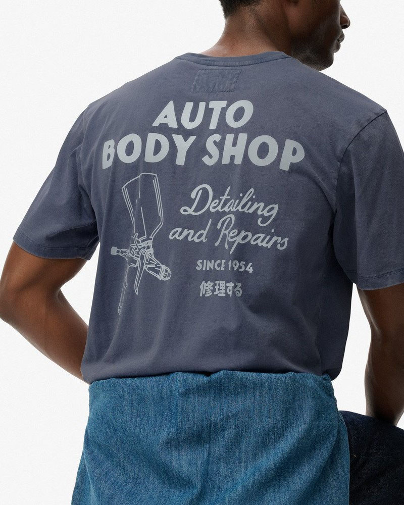 SUPERDRY & CO D1 OVIN TRADE TOOLS OVERSIZED TEE ΜΠΛΟΥΖΑ ΑΝΔΡΙΚΟ - SD0APM1012263A000000