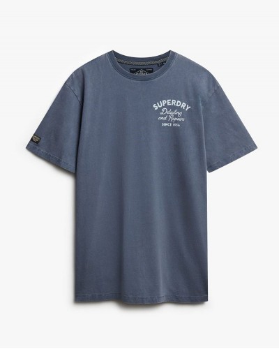 SUPERDRY & CO D1 OVIN TRADE TOOLS OVERSIZED TEE ΜΠΛΟΥΖΑ ΑΝΔΡΙΚΟ - SD0APM1012263A000000