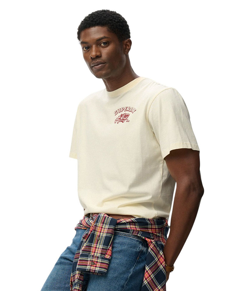SUPERDRY & CO D1 OVIN TRADE TOOLS OVERSIZED TEE ΜΠΛΟΥΖΑ ΑΝΔΡΙΚΟ - SD0APM1012263A000000