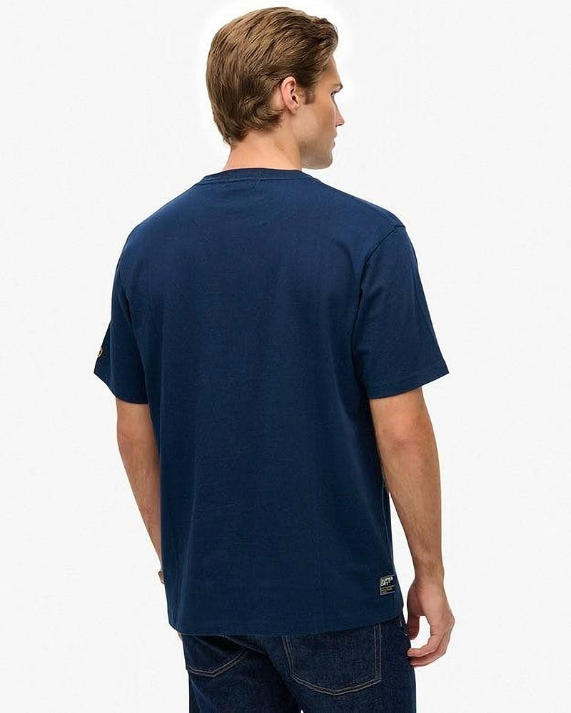 SUPERDRY & CO D1 OVIN ATHLETIC CLUB TSHIRT ΜΠΛΟΥΖΑ ΑΝΔΡΙΚΟ - SD0APM1012283A000000
