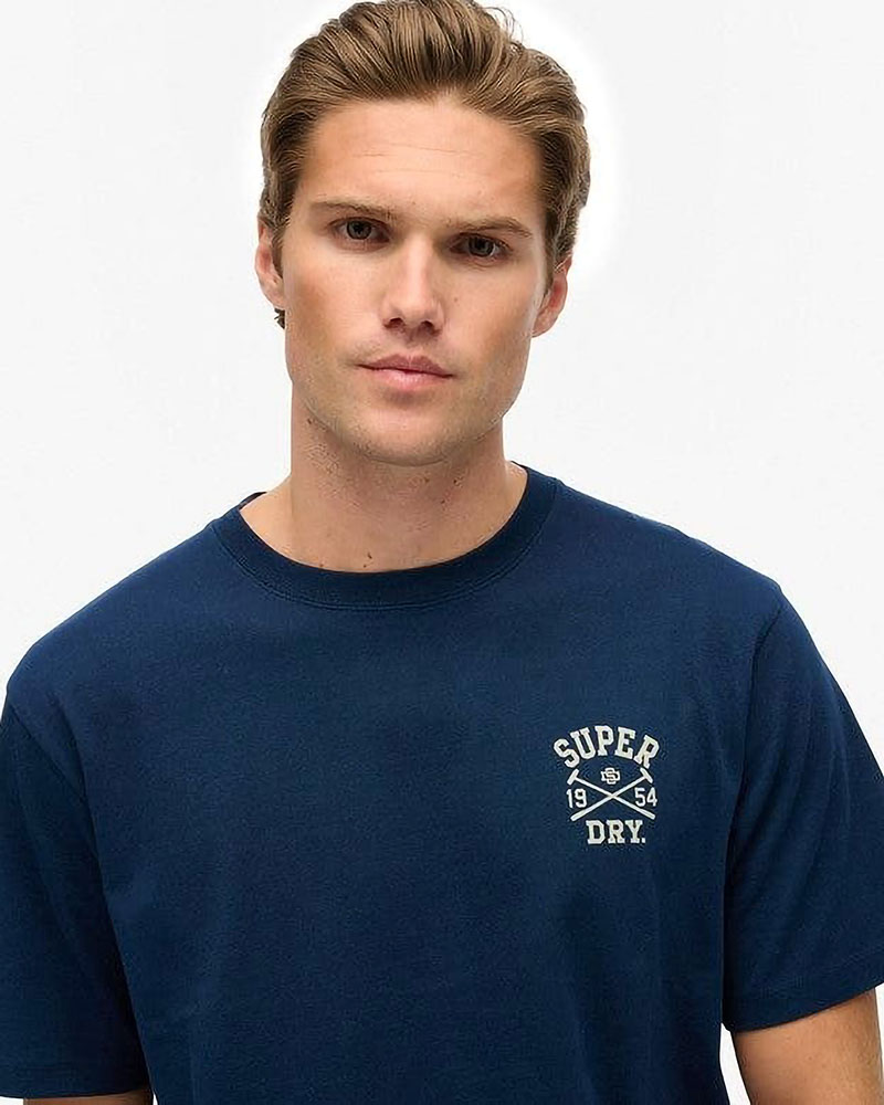 SUPERDRY & CO D1 OVIN ATHLETIC CLUB TSHIRT ΜΠΛΟΥΖΑ ΑΝΔΡΙΚΟ - SD0APM1012283A000000