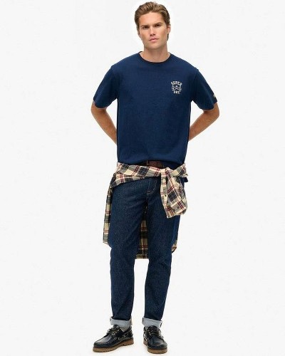 SUPERDRY & CO D1 OVIN ATHLETIC CLUB TSHIRT ΜΠΛΟΥΖΑ ΑΝΔΡΙΚΟ - SD0APM1012283A000000