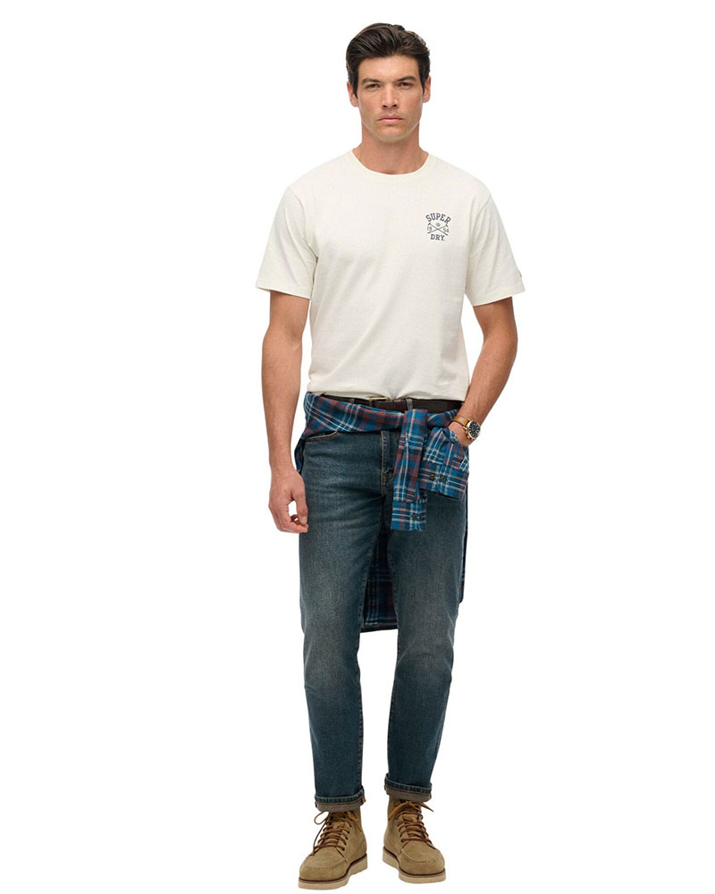 SUPERDRY & CO D1 OVIN ATHLETIC CLUB TSHIRT ΜΠΛΟΥΖΑ ΑΝΔΡΙΚΟ - SD0APM1012283A000000