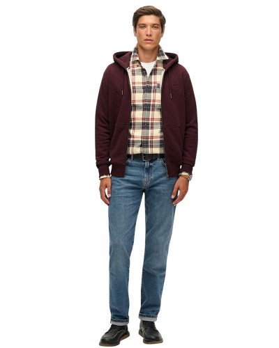 SUPERDRY & CO D1 OVIN ESSENTIAL LOGO ZIP HOODIE HB ΦΟΥΤΕΡ ΑΝΔΡΙΚΟ - SD0APM2014128A000000