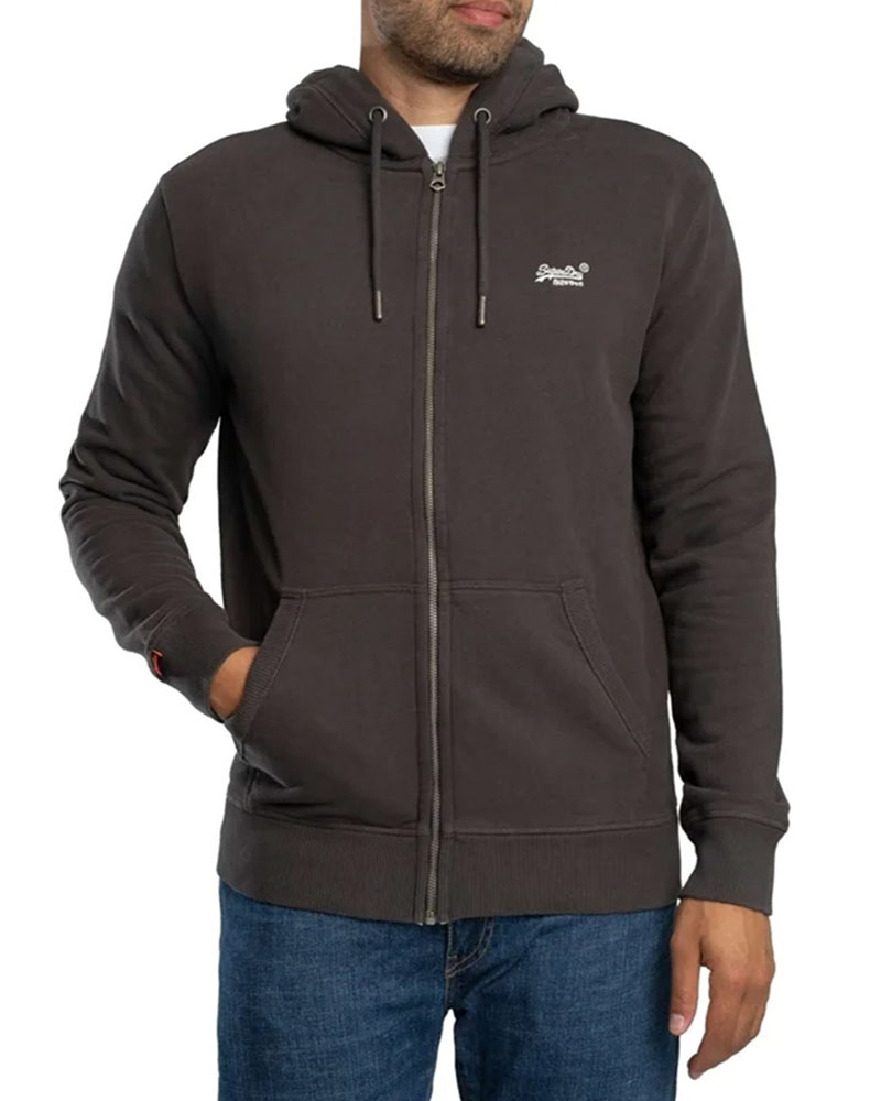 SUPERDRY & CO D1 OVIN ESSENTIAL LOGO ZIP HOODIE HB ΦΟΥΤΕΡ ΑΝΔΡΙΚΟ - SD0APM2014128A000000