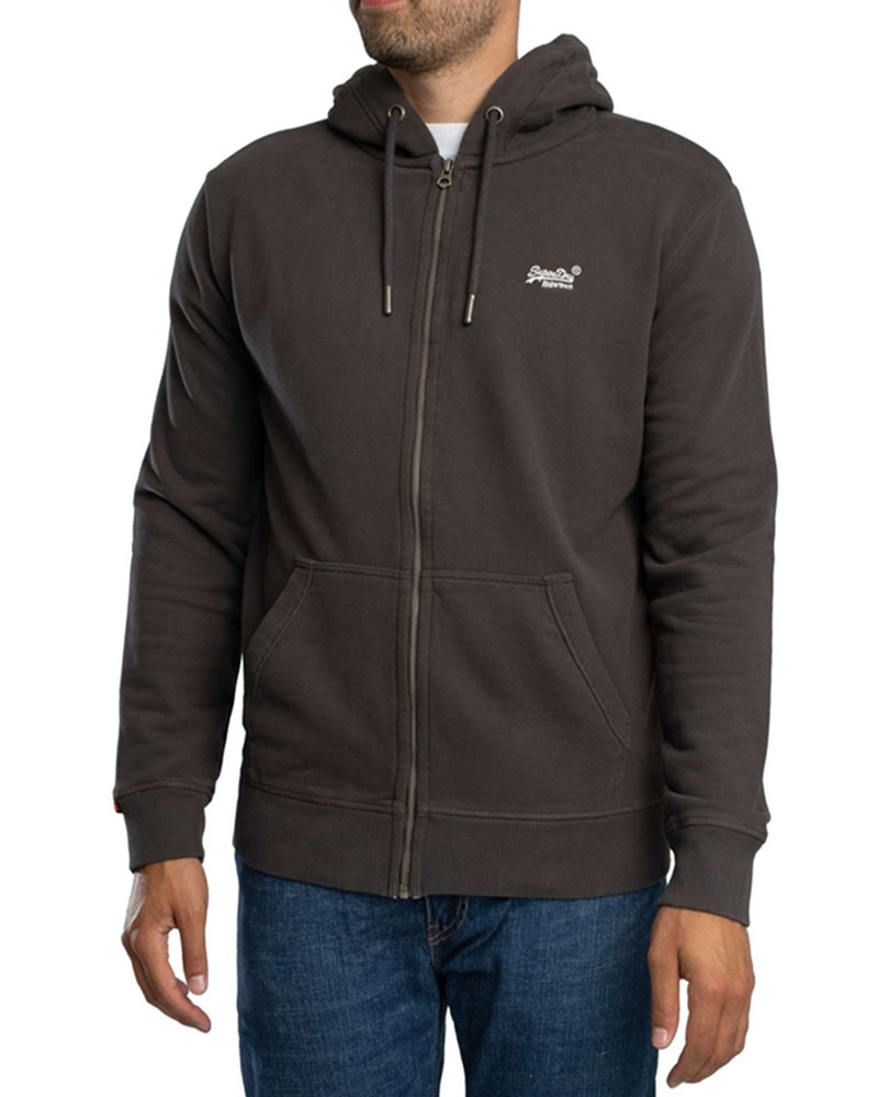 SUPERDRY & CO D1 OVIN ESSENTIAL LOGO ZIP HOODIE HB ΦΟΥΤΕΡ ΑΝΔΡΙΚΟ - SD0APM2014128A000000