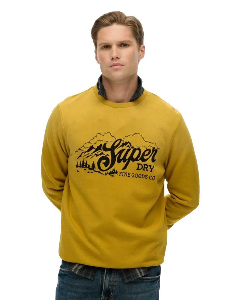 SUPERDRY & CO D2 OVIN LO-FI OUTDOORS RELAXED SWEAT ΦΟΥΤΕΡ ΑΝΔΡΙΚΟ - SD0APM2014243A000000