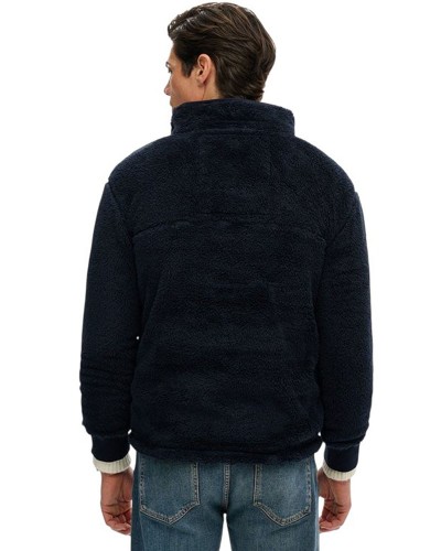 SUPERDRY & CO D1 OVIN HIGH PILE FLEECE HENLEY ΦΟΥΤΕΡ ΑΝΔΡΙΚΟ - SD0APM2014258A000000