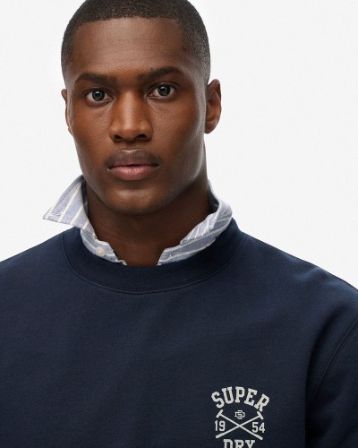 SUPERDRY & CO D1 OVIN ATHLETIC CLUB CREW ΦΟΥΤΕΡ ΑΝΔΡΙΚΟ - SD0APM2014281A000000