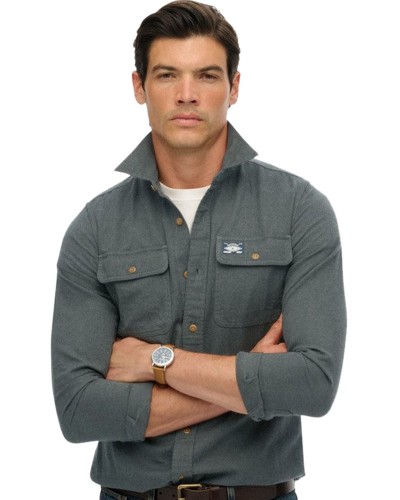 SUPERDRY & CO D4 OVIN TRAILSMAN FLANNEL SHIRT ΠΟΥΚΑΜΙΣΟ ΑΝΔΡΙΚΟ - SD0APM4010723A000000