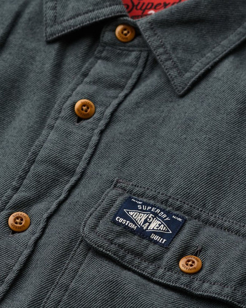 SUPERDRY & CO D4 OVIN TRAILSMAN FLANNEL SHIRT ΠΟΥΚΑΜΙΣΟ ΑΝΔΡΙΚΟ - SD0APM4010723A000000