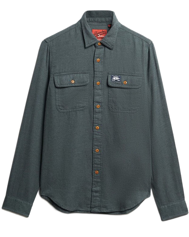 SUPERDRY & CO D4 OVIN TRAILSMAN FLANNEL SHIRT ΠΟΥΚΑΜΙΣΟ ΑΝΔΡΙΚΟ - SD0APM4010723A000000