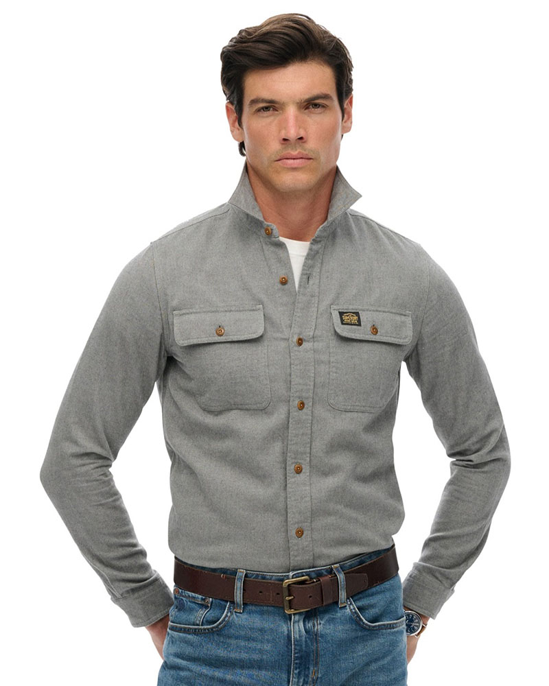 SUPERDRY & CO D4 OVIN TRAILSMAN FLANNEL SHIRT ΠΟΥΚΑΜΙΣΟ ΑΝΔΡΙΚΟ - SD0APM4010723A000000