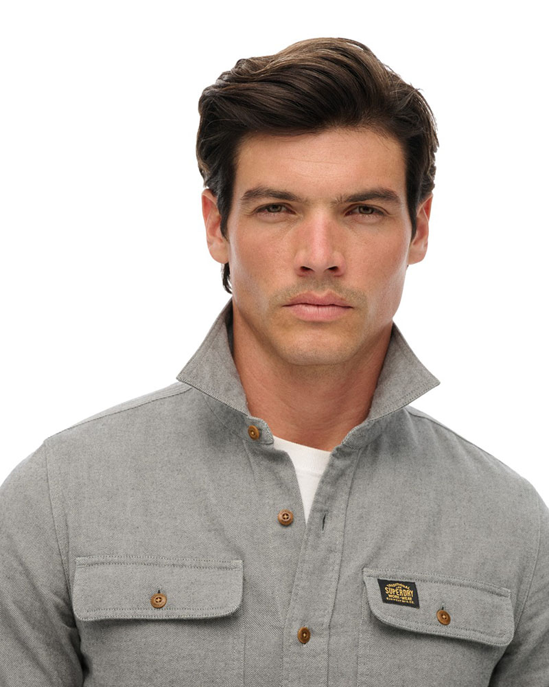 SUPERDRY & CO D4 OVIN TRAILSMAN FLANNEL SHIRT ΠΟΥΚΑΜΙΣΟ ΑΝΔΡΙΚΟ - SD0APM4010723A000000