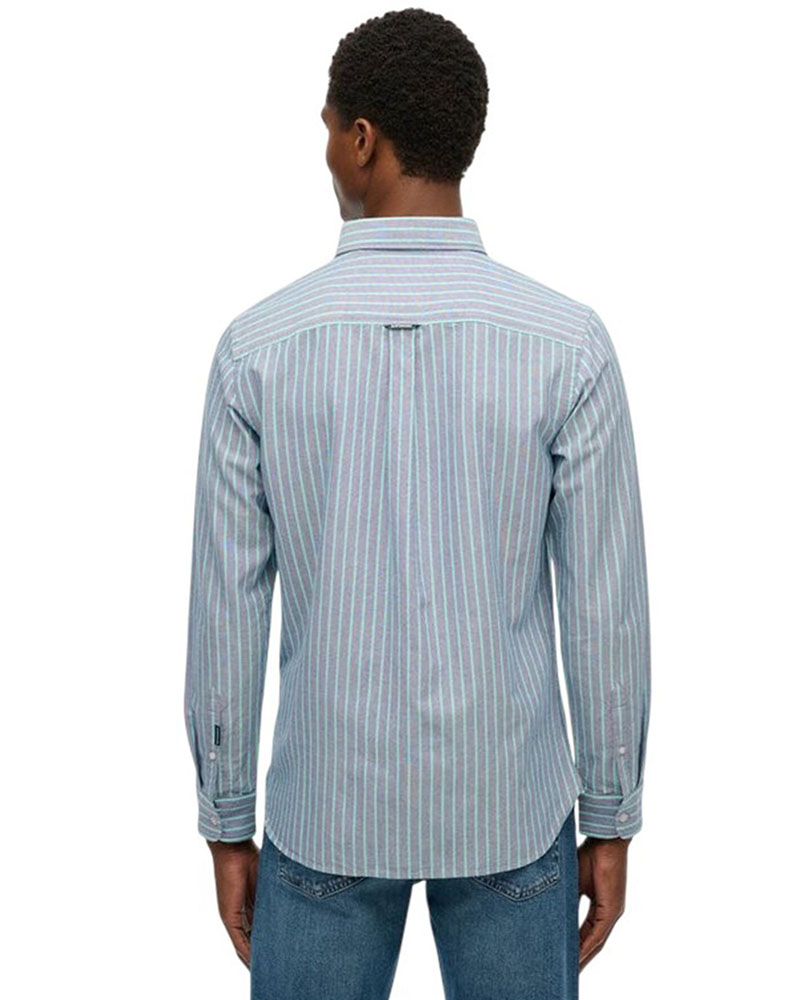 SUPERDRY & CO D2 STUD CLASSIC OXFORD L/S SHIRT ΠΟΥΚΑΜΙΣΟ ΑΝΔΡΙΚΟ - SD0APM4011037A000000