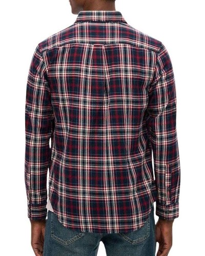 SUPERDRY & CO D1 OVIN VINTAGE CHECK SHIRT ΠΟΥΚΑΜΙΣΟ ΑΝΔΡΙΚΟ - SD0APM4011039A000000