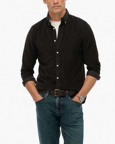 SUPERDRY & CO D0 STUD CLASSIC NEEDLE CORD SHIRT ΠΟΥΚΑΜΙΣΟ ΑΝΔΡΙΚΟ - SD0APM4011044A000000