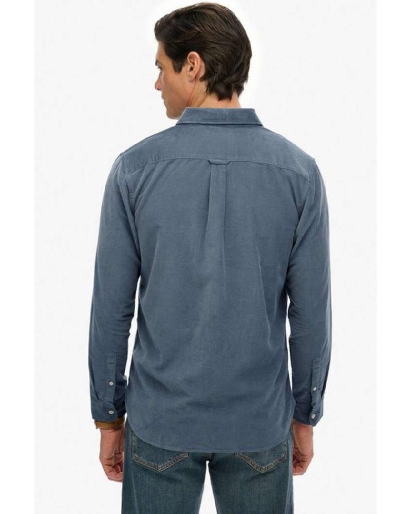 SUPERDRY & CO D0 STUD CLASSIC NEEDLE CORD SHIRT ΠΟΥΚΑΜΙΣΟ ΑΝΔΡΙΚΟ - SD0APM4011044A000000