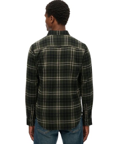 SUPERDRY & CO D1 OVIN L/S COTTON LUMBERJACK SHIRT ΠΟΥΚΑΜΙΣΟ ΑΝΔΡΙΚΟ - SD0APM4011047A000000