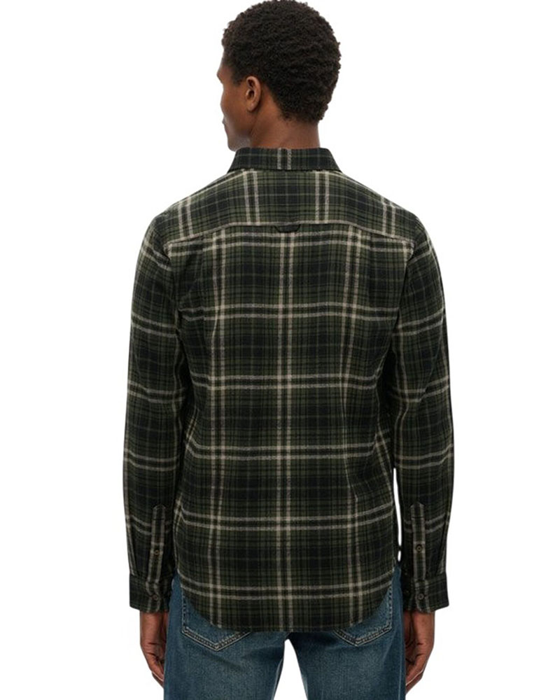 SUPERDRY & CO D1 OVIN L/S COTTON LUMBERJACK SHIRT ΠΟΥΚΑΜΙΣΟ ΑΝΔΡΙΚΟ - SD0APM4011047A000000
