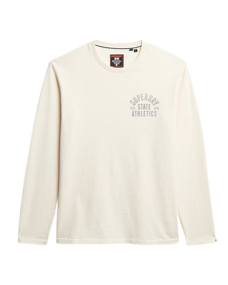 SUPERDRY D1 OVIN ATHLETIC ESS LS TEE ΜΠΛΟΥΖΑ ΑΝΔΡΙΚΟ - SD0APM6010888A000000 SUPERDRY D1 OVIN ATHLETIC ESS LS TEE ΜΠΛΟΥΖΑ ΑΝΔΡΙΚΟ - SD0APM6010888A000000