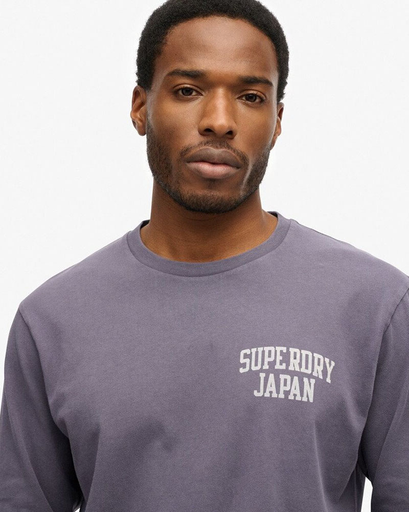 SUPERDRY D1 OVIN ATHLETIC ESS LS TEE ΜΠΛΟΥΖΑ ΑΝΔΡΙΚΟ - SD0APM6010888A000000 SUPERDRY D1 OVIN ATHLETIC ESS LS TEE ΜΠΛΟΥΖΑ ΑΝΔΡΙΚΟ - SD0APM6010888A000000