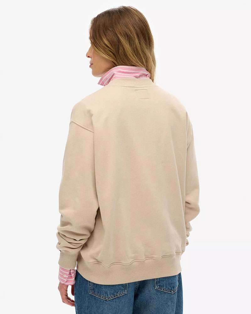 SUPERDRY D2 OVIN BRAND MARK LOOSE CREW ΦΟΥΤΕΡ ΓΥΝΑΙΚΕΙΟ - SD0APW2012395A000000 SUPERDRY D2 OVIN BRAND MARK LOOSE CREW ΦΟΥΤΕΡ ΓΥΝΑΙΚΕΙΟ - SD0APW2012395A000000
