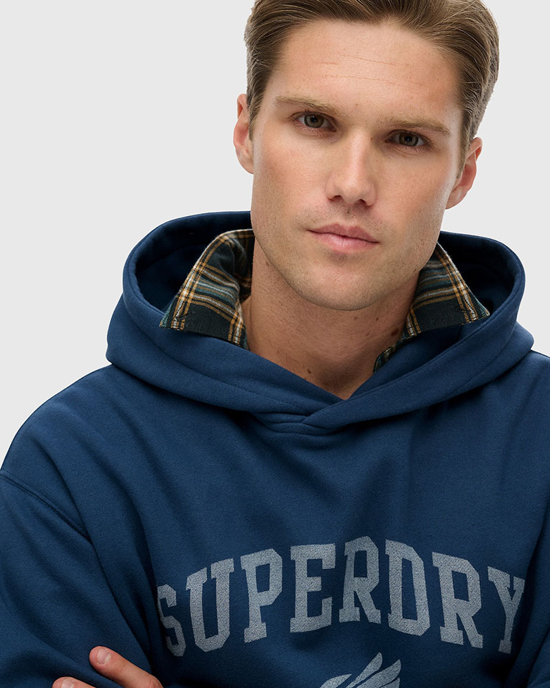 SUPERDRY & CO D2 OVIN VINTAGE ATH OVERSIZED HOOD ΦΟΥΤΕΡ ΑΝΔΡΙΚΟ - SD0APM2014384A000000 SUPERDRY & CO D2 OVIN VINTAGE ATH OVERSIZED HOOD ΦΟΥΤΕΡ ΑΝΔΡΙΚΟ - SD0APM2014384A000000